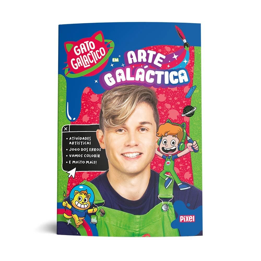 Livrão Gato Galáctico em Arte Galáctica