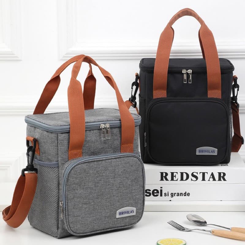 Bolsa Térmica Frasqueira Alça Transversal Marmita Alimento YB-911 YOBEL