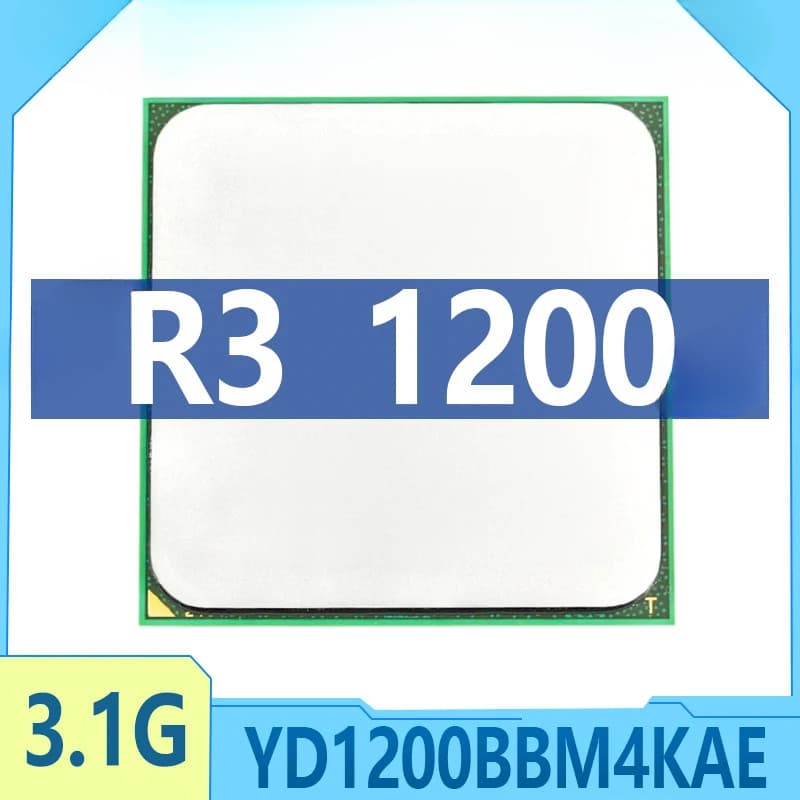 Processador CPU Ryzen 3 1200 R3 1200 3.1 GHz Quad-Core Quad-Thread YD1200BBM4KAE soquete AM4