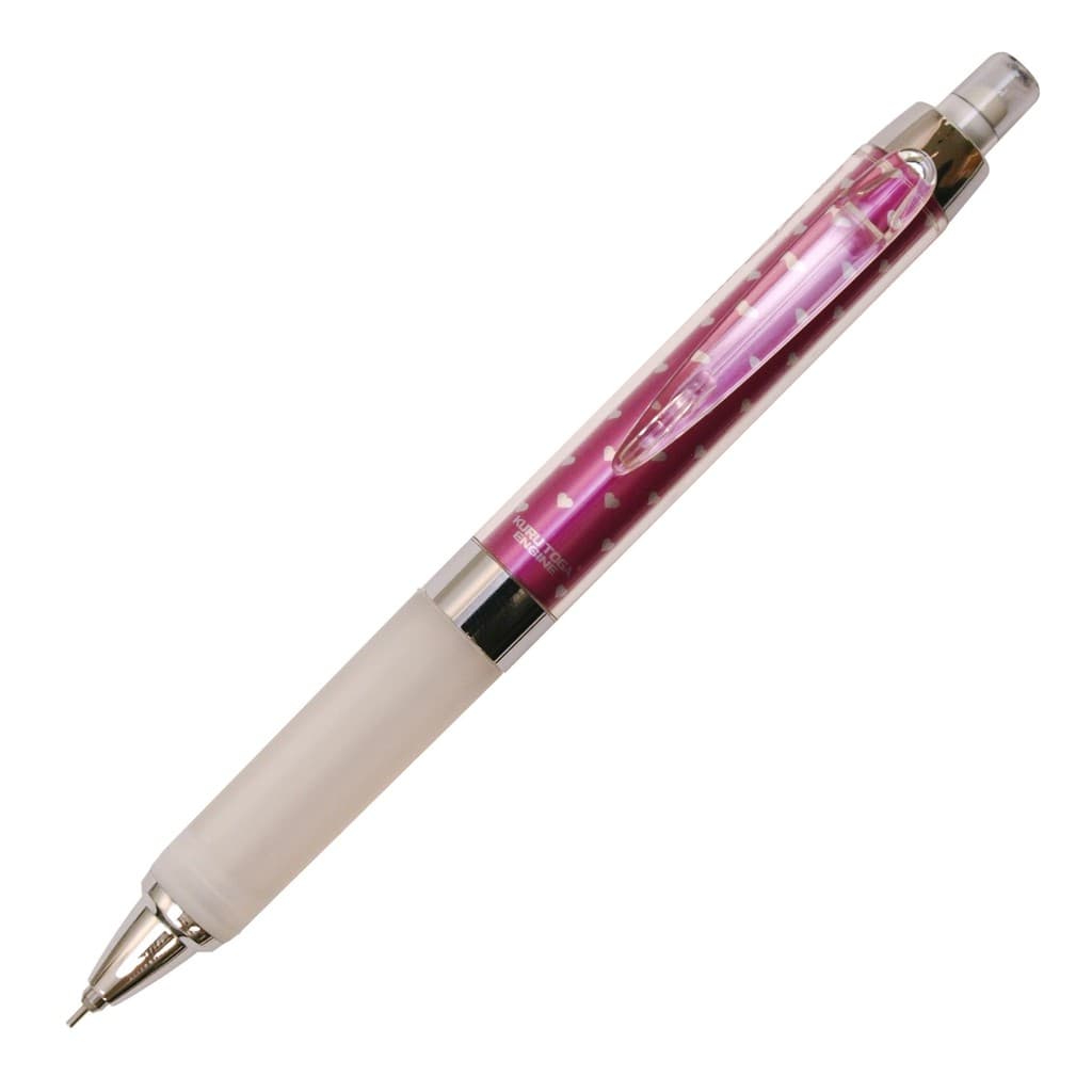 Lápis mecânico Mitsubishi Pencil Limited α Gel Kurtoga 0,5 mm [coração rosa] M5-858GG 1P PH [Enviado diretamente do Jap