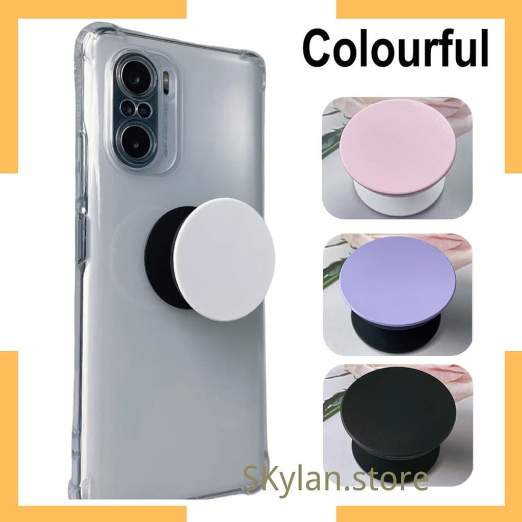 Grippopso sólido aperto tok suporte do telefone móvel soquete anel de dedo titular tok suporte