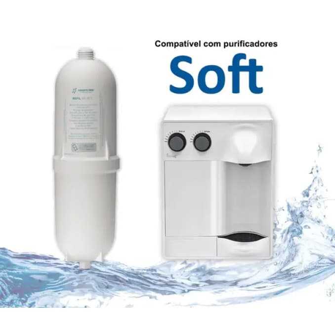 Refil Filtro Água Compatível Com Purificador Everest Lacrado