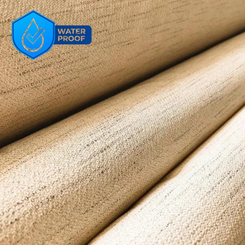 Tecido Couro Corino 3 Metros Linhão Linho PVC impermeável