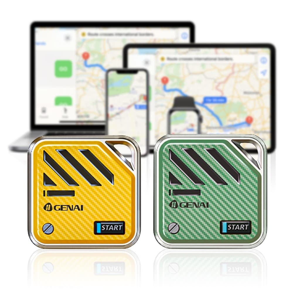 【GENAI】Rastreador GPS Smart Air Tag Compativel para Iphone Localizador Mala Pet Carro Moto Apple IOS
