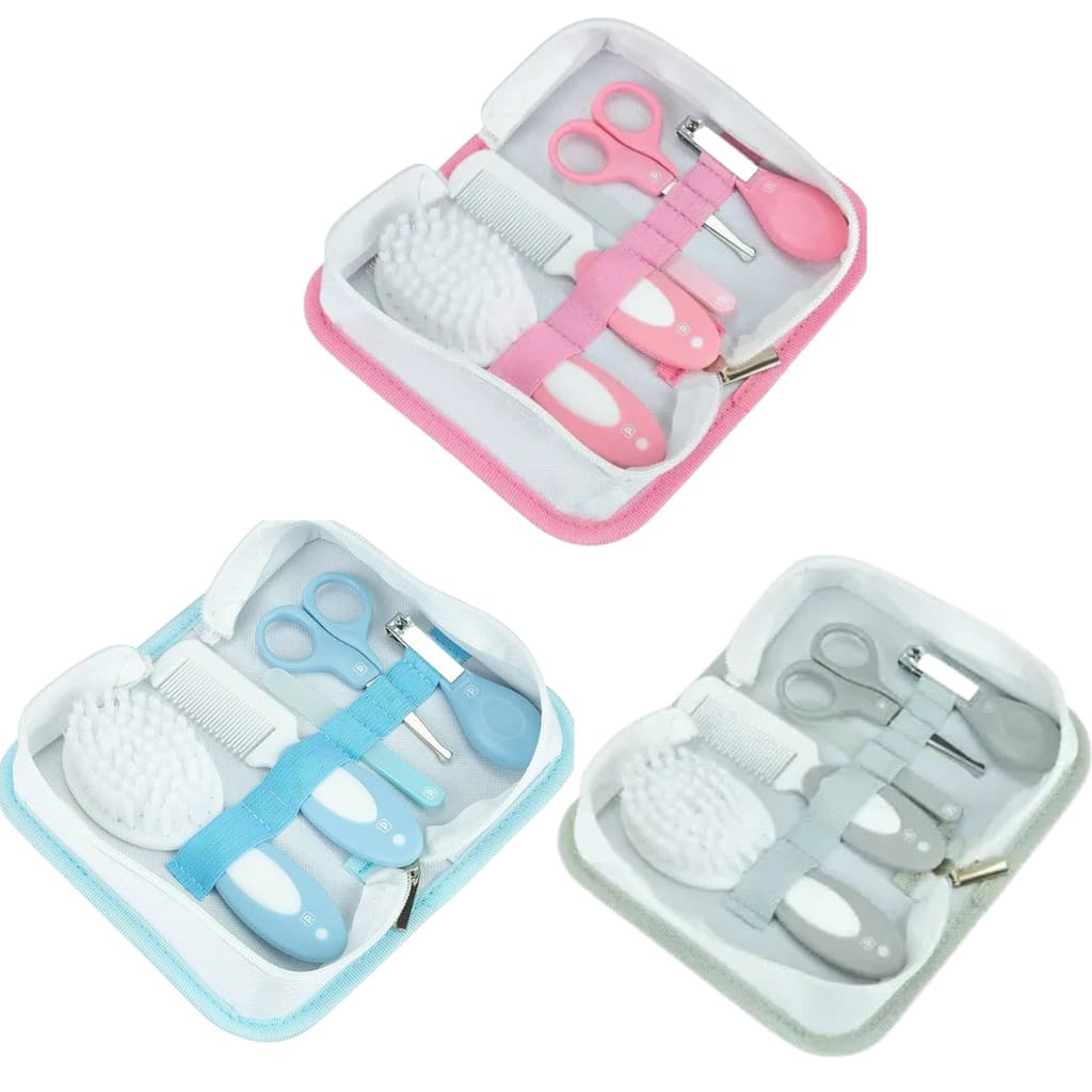 KIT HIGIENE 5 PECAS C/NECESSAIRE PIMPOLHO