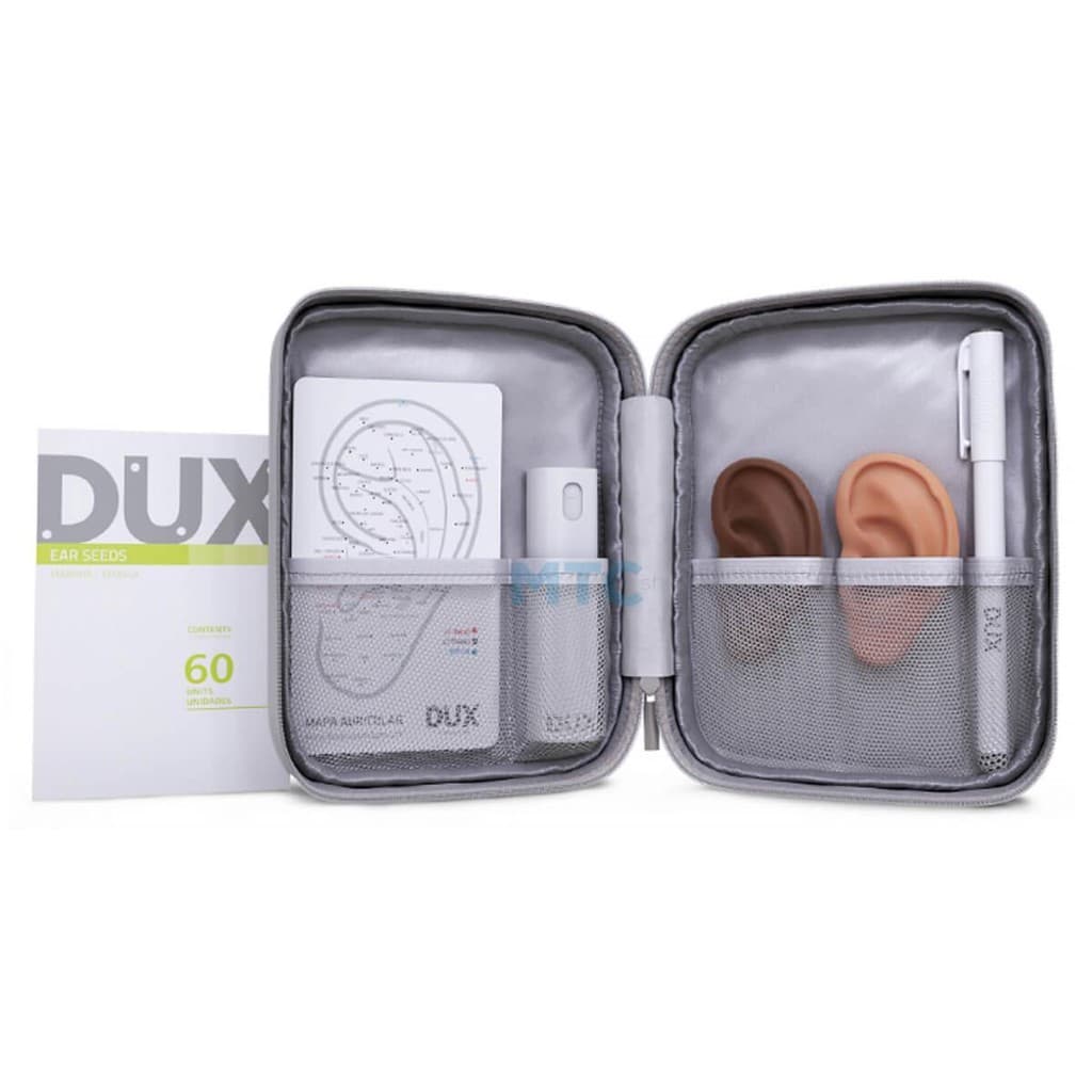 Modelo De Orelha Para Acupuntura - 07cm - DUX Rosa