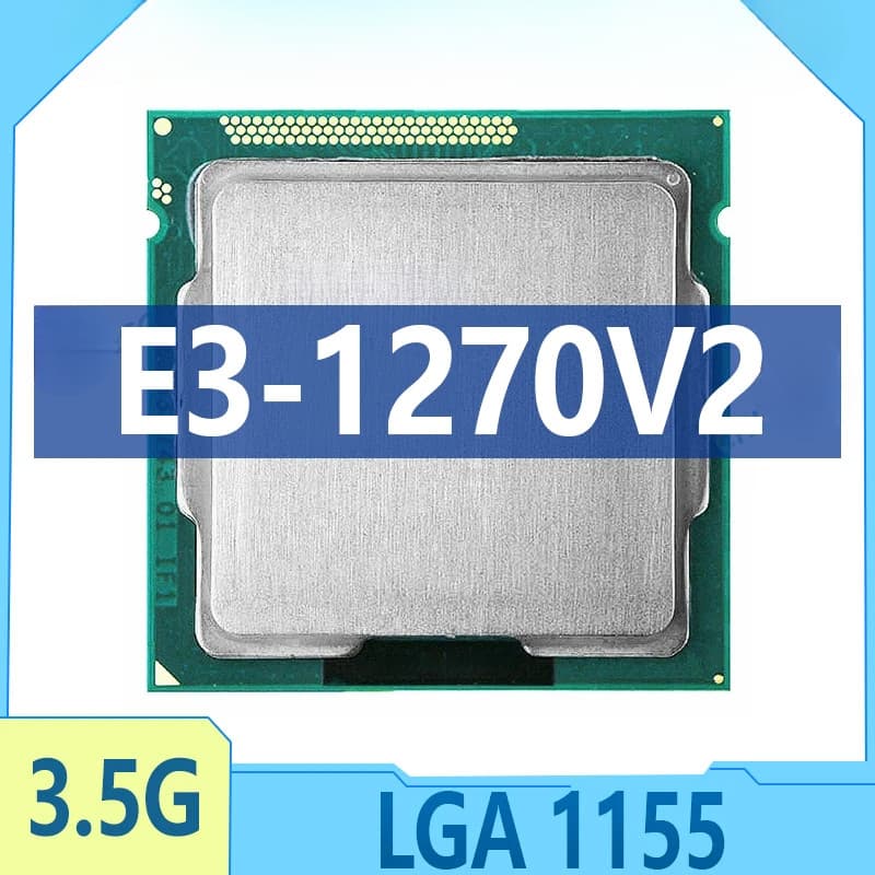 Xeon E3-1270 v2 E3 1270v2 E3 1270 v2 3.5 GHz Usado CPU Quad-Core 8M 69W LGA 1155