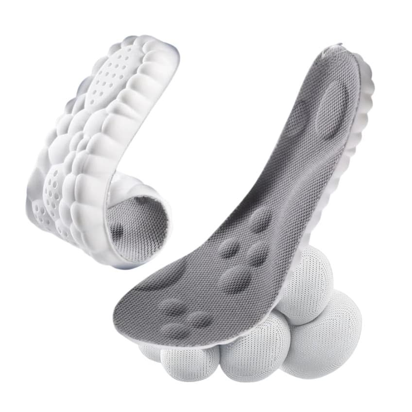 Palmilhas de Espuma de Memória para As Mulheres Homens Pé Suporte Sapato Almofadas Respirável Ortopédica Esporte