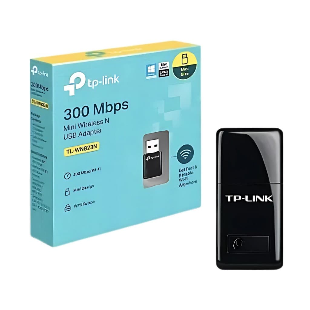 Adaptador De Wifi Usb Wireless 2.4 Tl-Wn823N 300Mbps Tp-Link