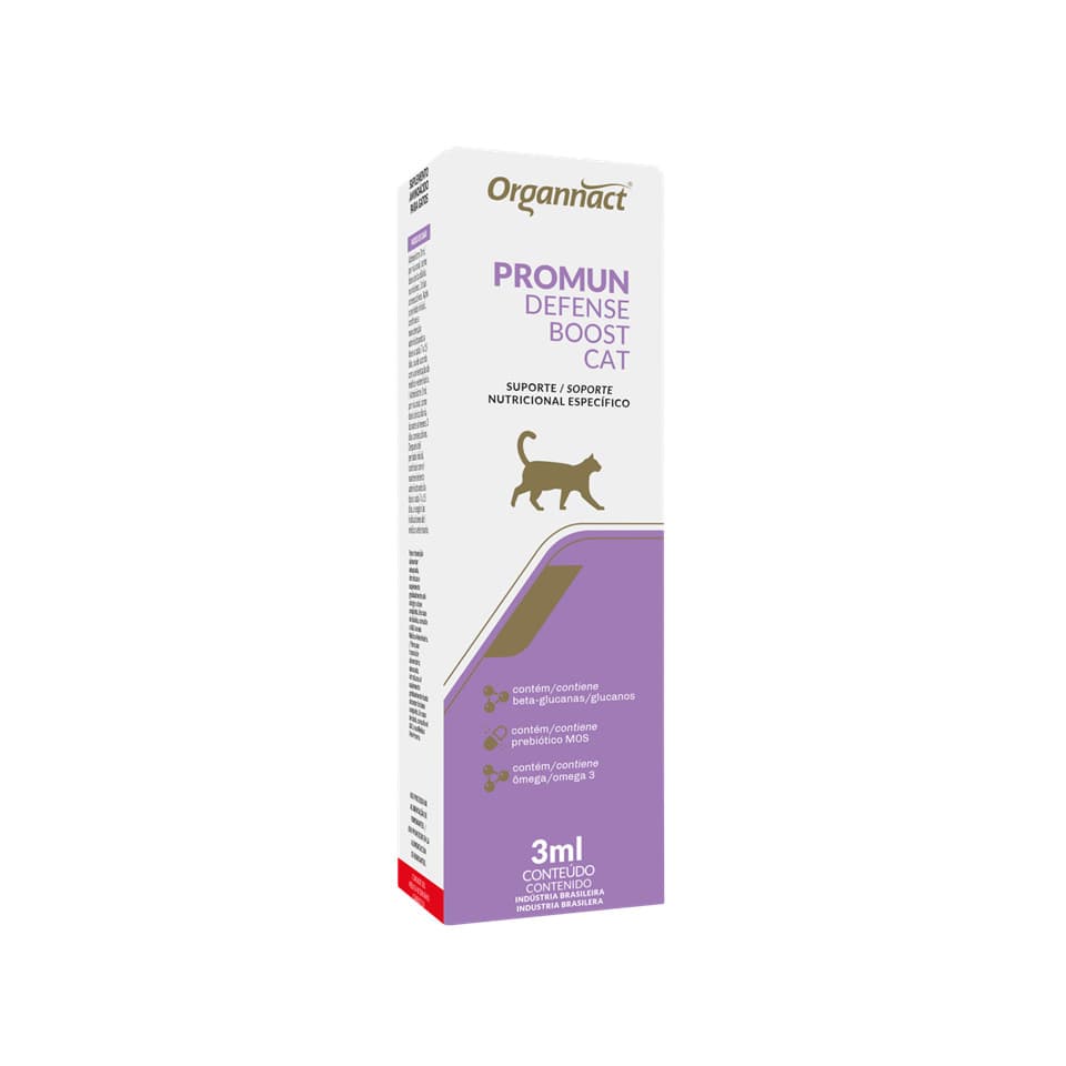Promun Defense Boost Cat Suplemento Gatos Organnact 3ml