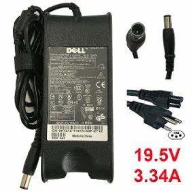 Fonte Carregador Compatível Notebook Dell Latitude Pino Grosso 65w 3.34