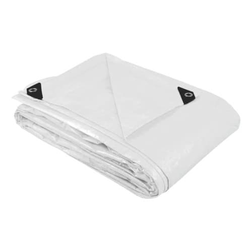 Lona Plástica Polietileno Branca 3x2  Impermeável 150 Micras