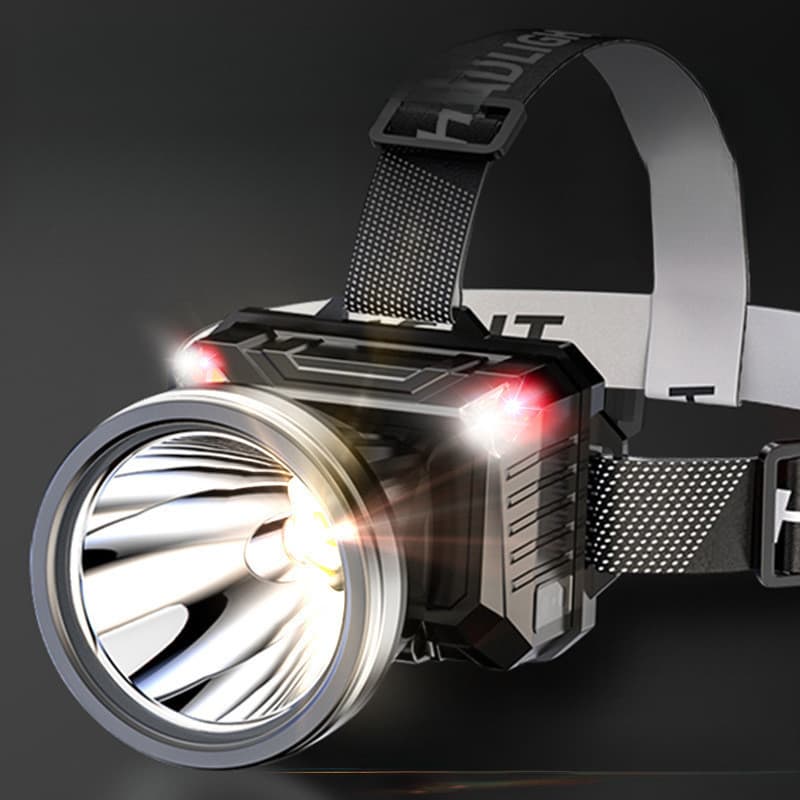 Iluminação head-mounted branca clara forte do laser, apropriada para o uso ao ar livre
