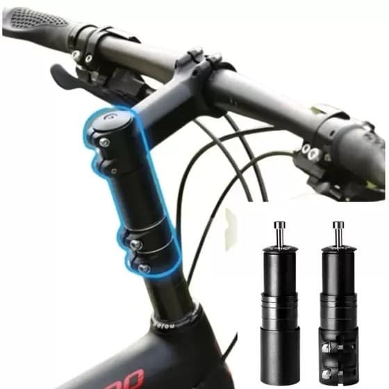 Prolongador Resistente de Espiga Mesa de Guidão de Bicicleta Profissional Suporte Extensor de mesa Ciclismo Ergonômico