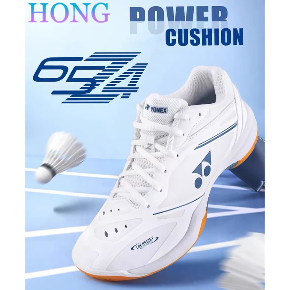 Nova Almofada De Energia yonex 65Z4 Sapatos De Badminton Para Homens Mulheres De Alta Qualidade 1 : 1 Antiderrapante (Ve