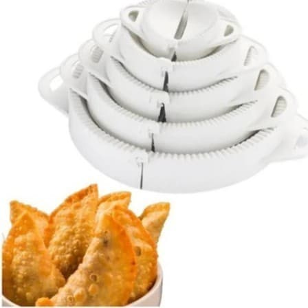 Kit 5 Formas Molde Pastel Salgados Risole  Fogazzas Massas KEITA