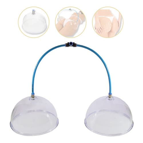 Ventosas  Pump Up Para Glúteos - 16cm - Turbine O Bumbum Para Vácuo Endermo