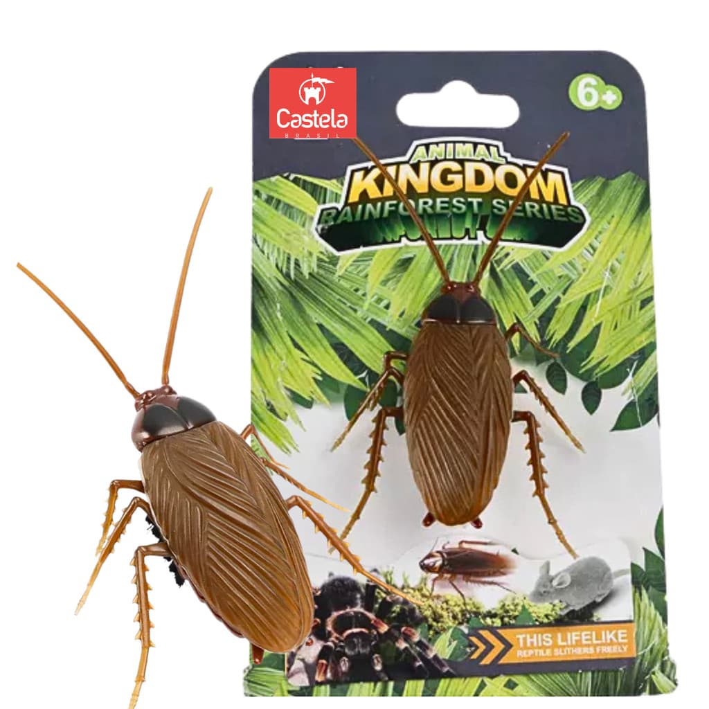 Engraçada Barata de Brinquedo Movimento Rastejante Vibratória - Castela