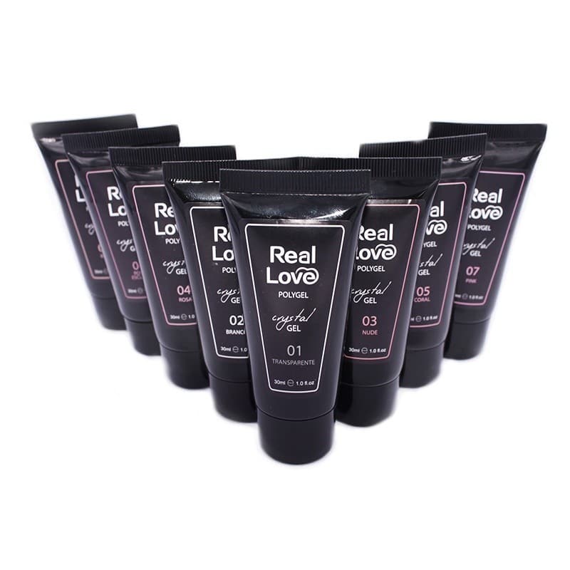 Polygel Powder Led/Uv Alongamento De Unhas 30ml Com Anvisa - Real Love