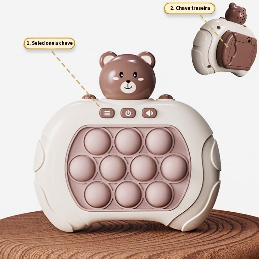 Fast Push Game Pop-it Eletronico Brinquedo Anti Stress Ansiedade para crianças e Jovens presente de festa