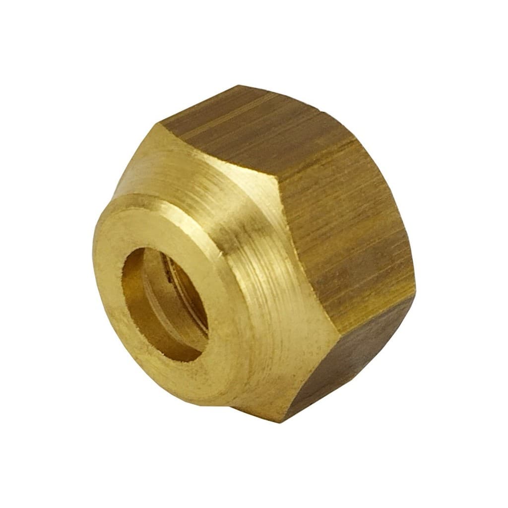Porca Redutora para Tubo de Cobre 1/2” x 3/8" 1 unidade