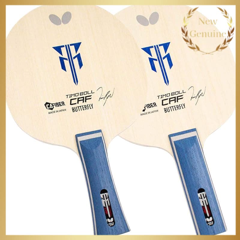 Table Tennis Racket - Timobol CAF Shakehand, Attack Style with Special Materials, Flared/Straight Handle, Large Ball Com