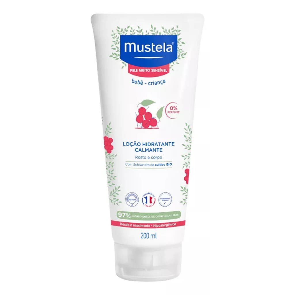 Loção Hidratante Calmante Mustela Bebê 200ml - Mustela