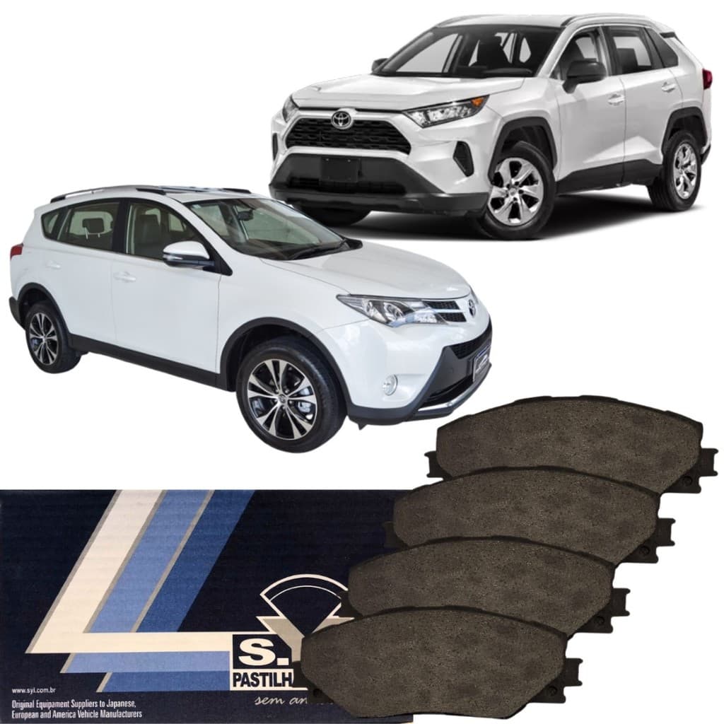 Pastilha De Freio Dianteiro S.y.l Toyota Rav4 2.0 2.4 2.5