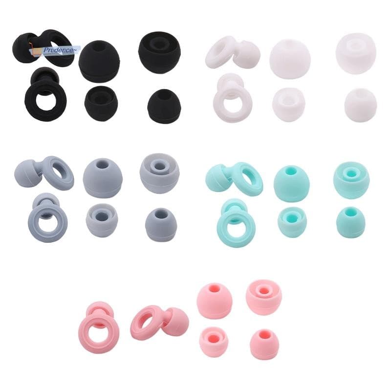 5 Pares De Tampões De Ouvido Silenciosos Para Redução De Ruído Dormir De Silicone Natação Moto