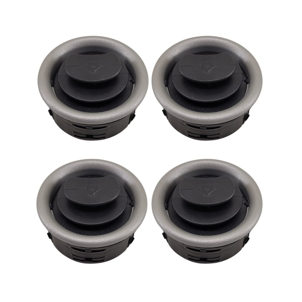 DIFUSOR AR CELTA 2000 ATÉ 2006 GRAFITE KIT COM 4