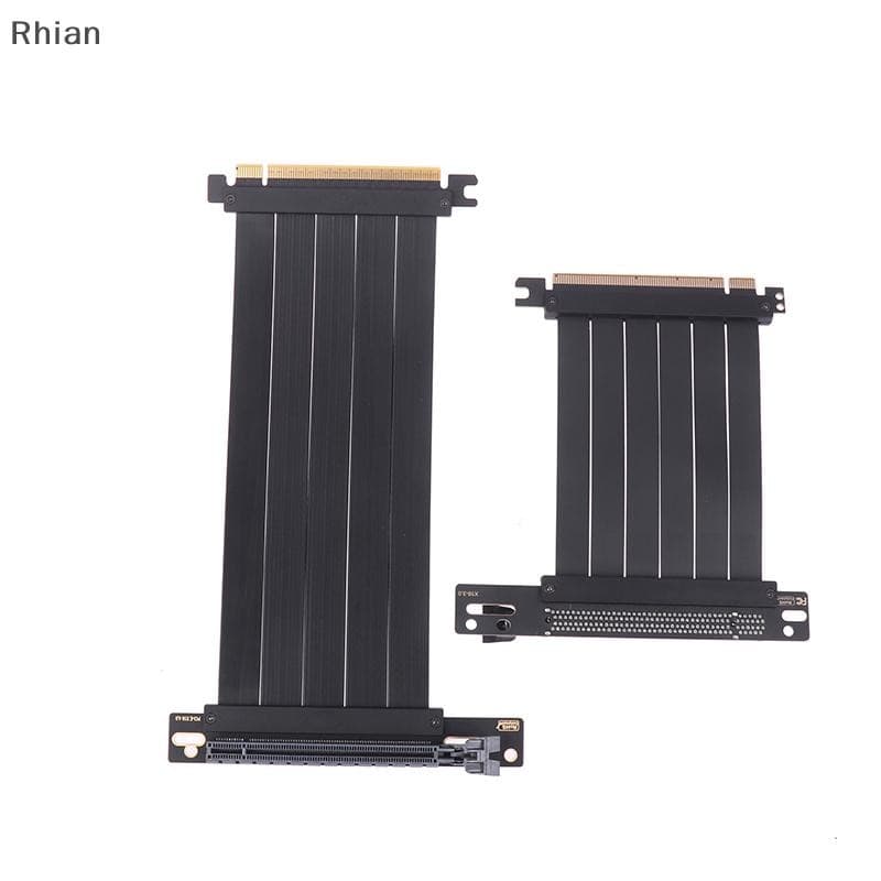 [Rhian] Full Speed PCIE 3.0 4.0 16x Riser Cable Cabo De Extensão De Placa Gráfica Express GPU De Expansão Extensor Blind