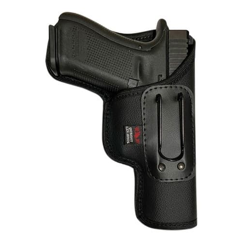 Coldre Velado para Glock G25, G19, G23, G45 em Neoprene e Couro P.U