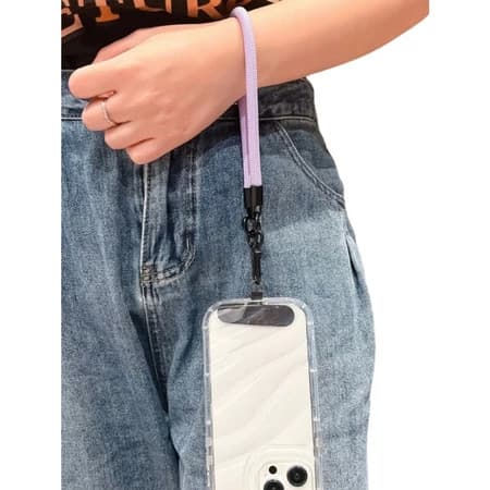 Cordão De Pulseira Para Capinha Celular Corda trançada grossa