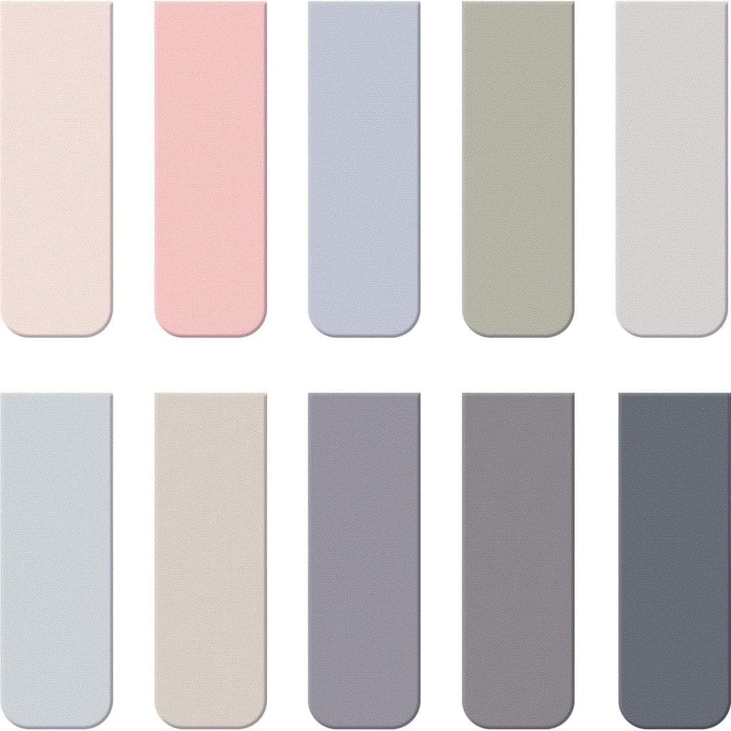 10 peças marcador magnético criativo em branco faça você mesmo marcador caseiro padrão de flor