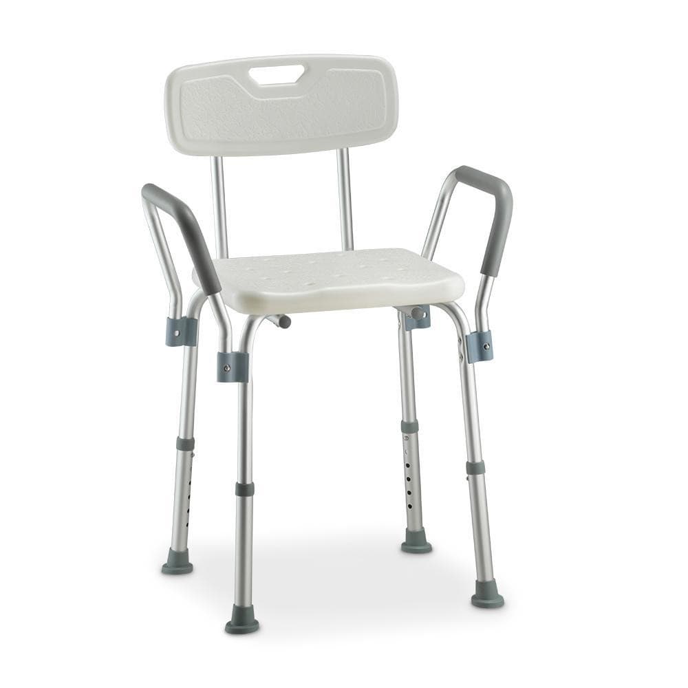 Banqueta De Banho Com Encosto E Apoio De Braço