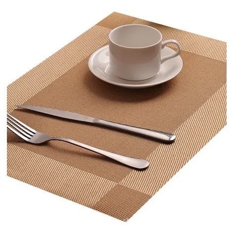 Kit 06 Unid. Jogo Americano Mesa Jantar 45x30cm Quadrado