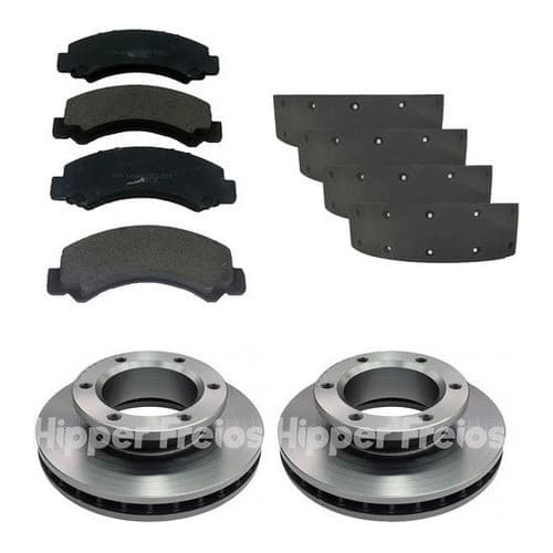 Kit Freio Disco Pastilha Lona Foton Aumark 1039 2014 A 2021