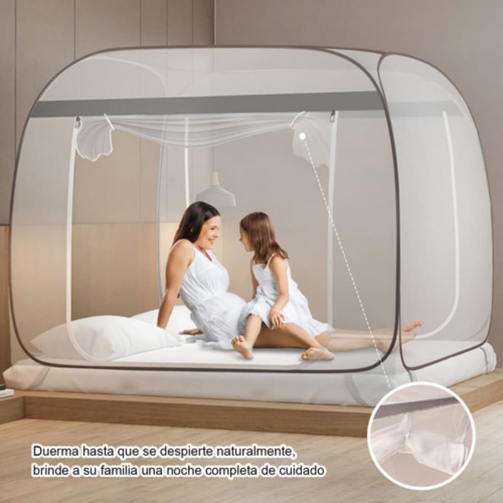 Rede De Proteção Mosquiteira Anti-mosquito Tenda Adequada Para Cama 1,5M X 2M