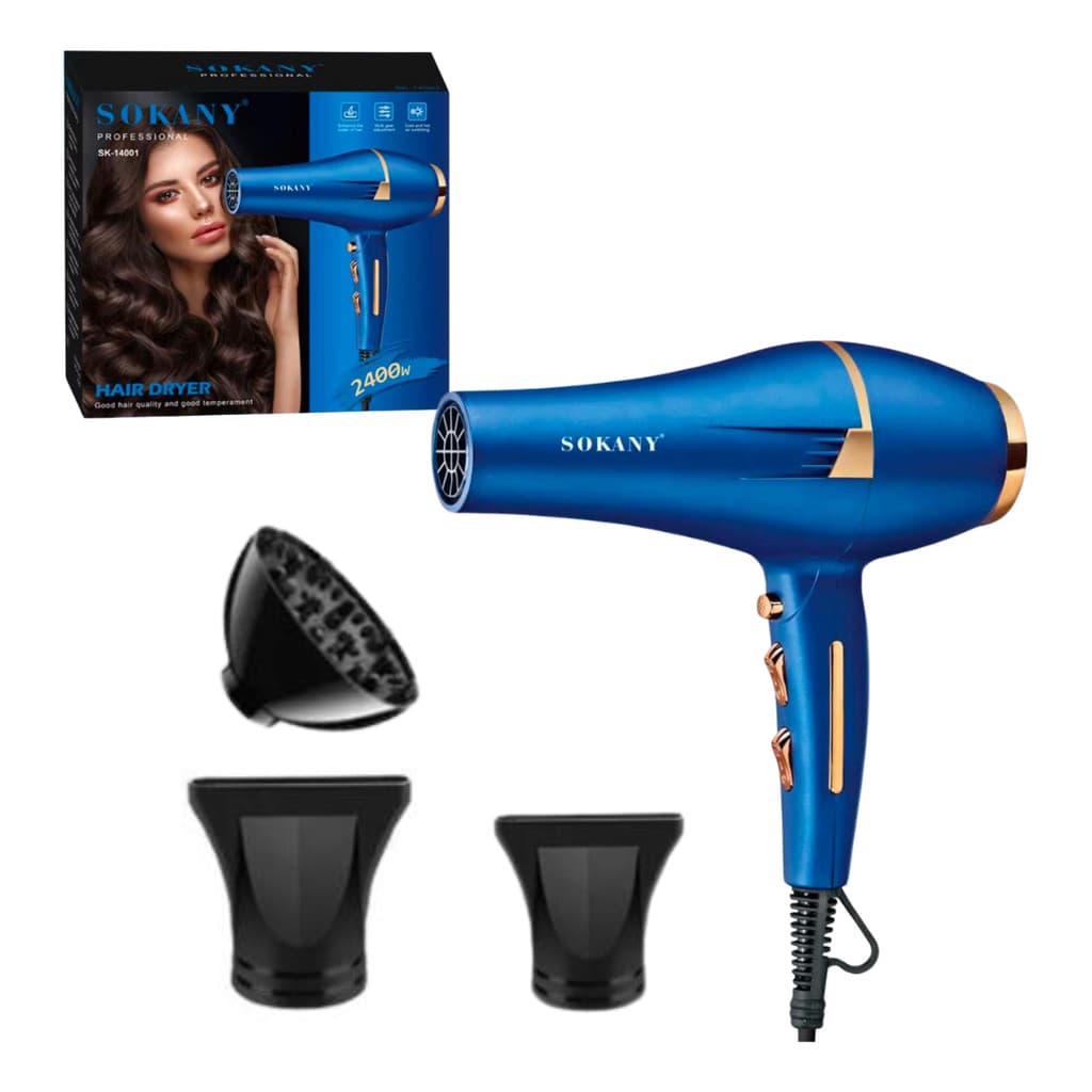 Secador Com Difusor De Cabelos Profissional Cacho Leve 2400w