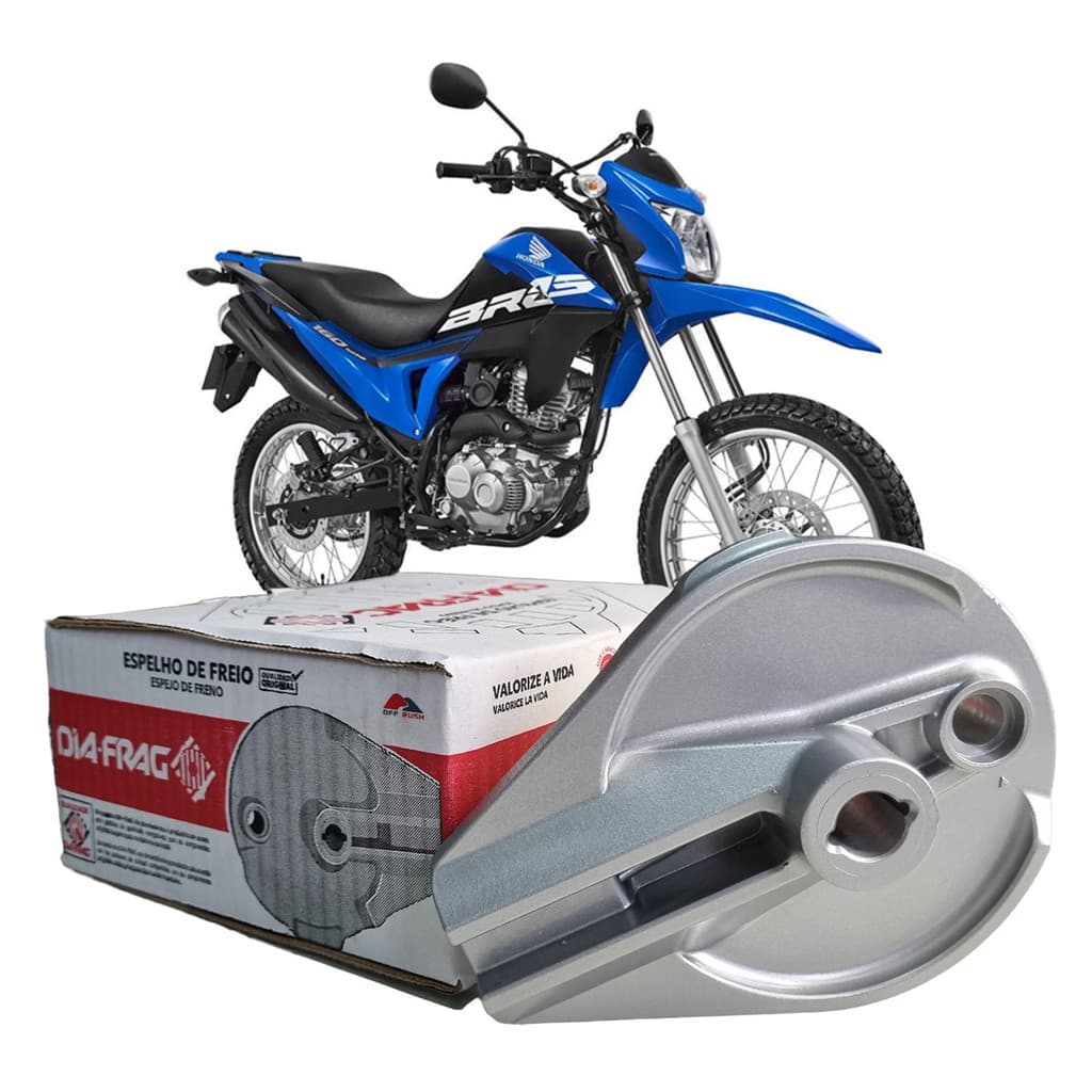 Espelho de Freio Traseiro Diafrag Honda Nxr Bros 125 150 160