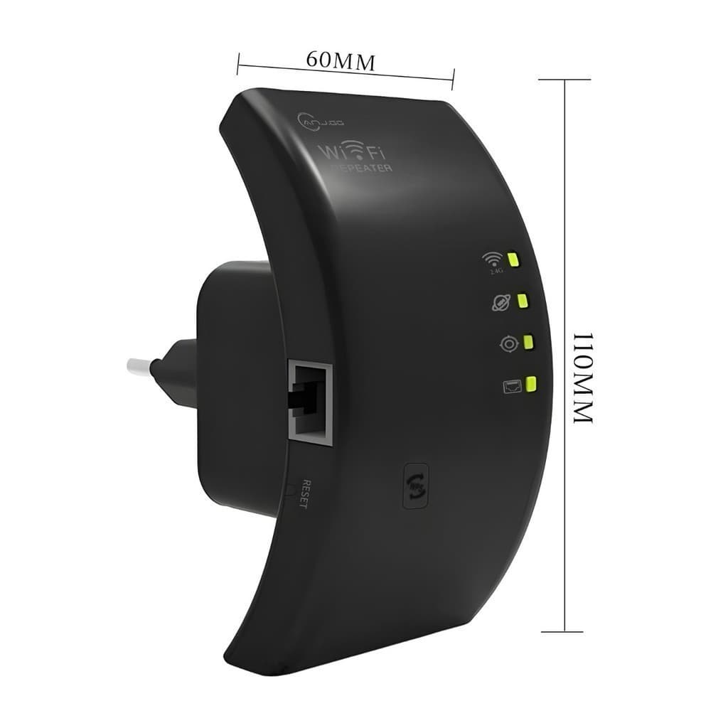 Repetidor Amplificador De Sinal Wifi 600/mbps Ultra Rápido   ANJGG