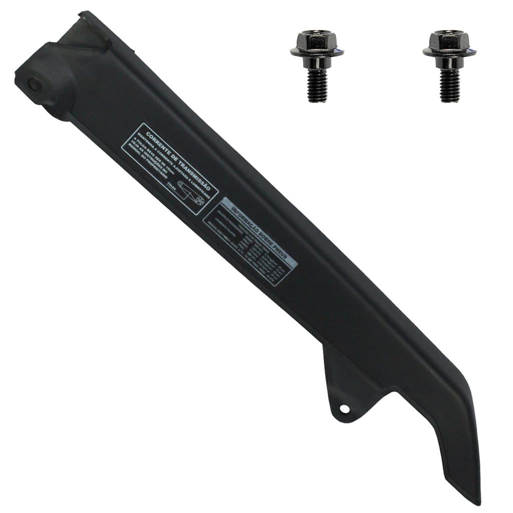 Protetor porta cobre corrente CB300 CB300R 2009 a 2015 com parafusos