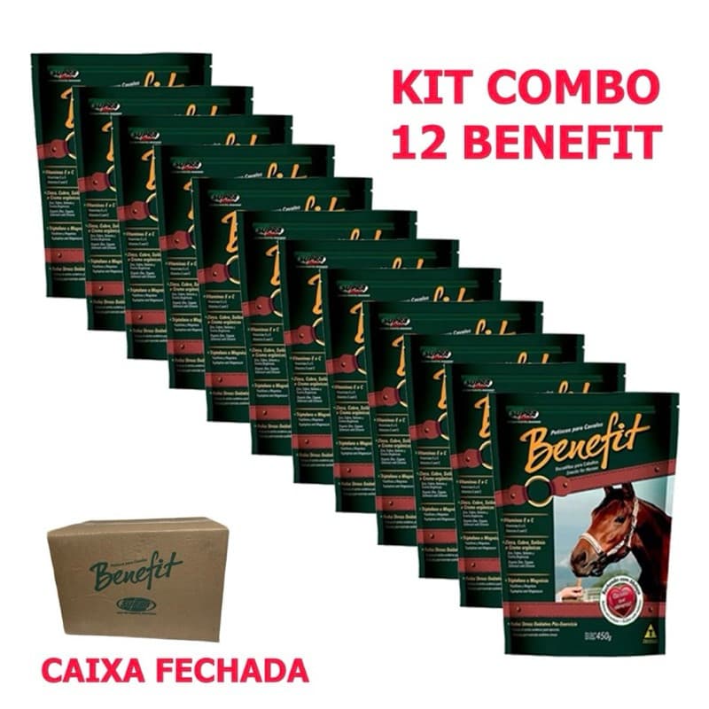 Benefit Petisco de Cavalo 450g 12 Unid