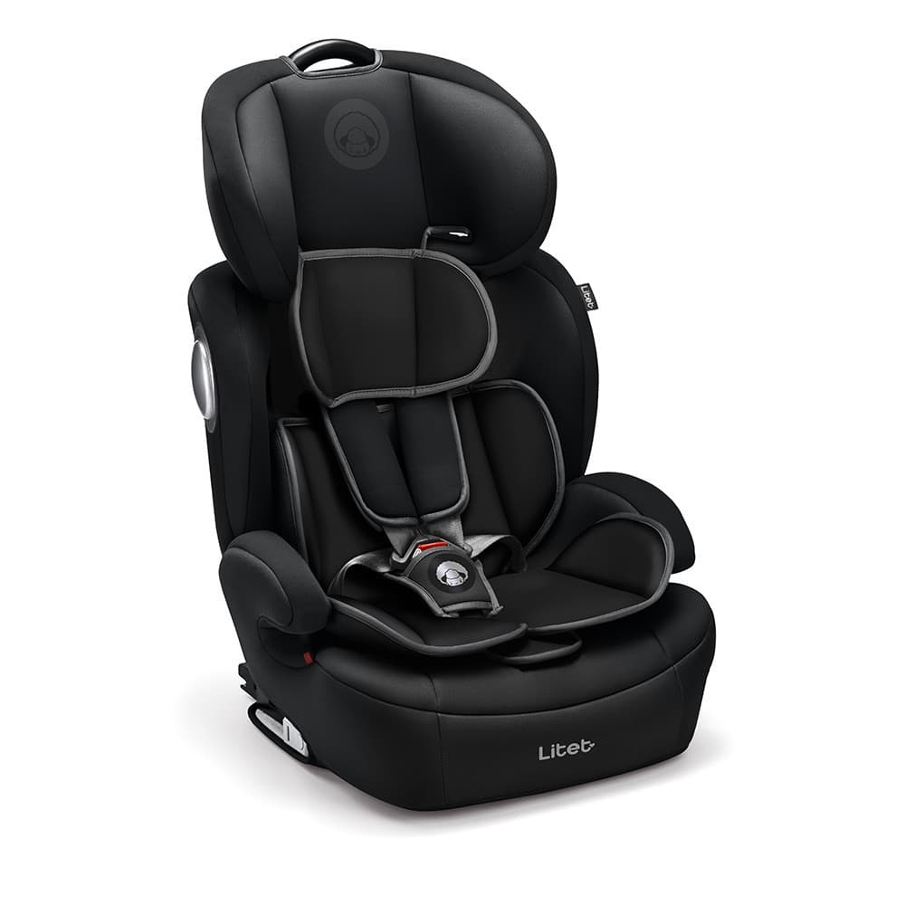 Cadeirinha Infantil para carro Safemax Fix 2.0 Isofix 9-36 Kg Preta Litet - BB459