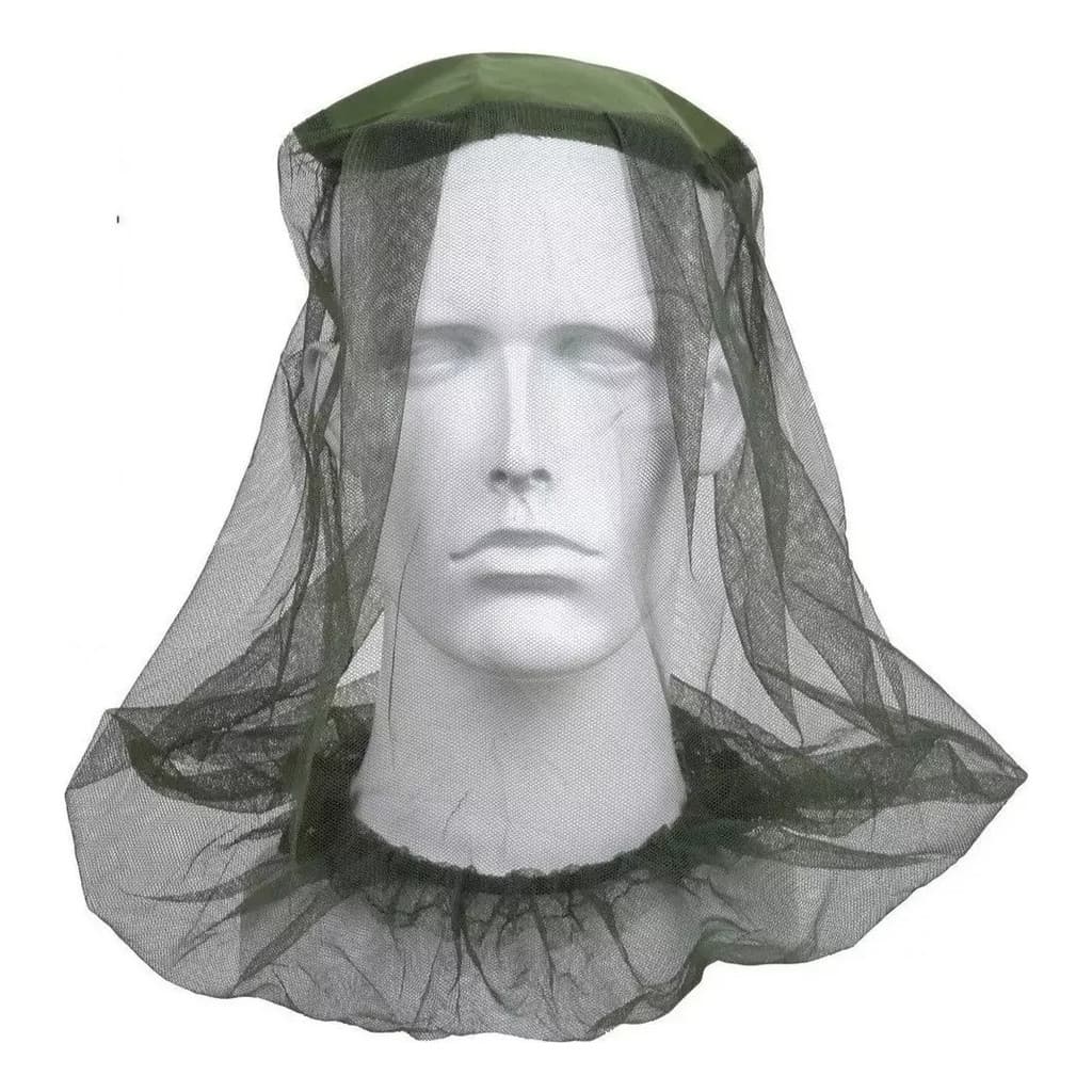 KIT 1 A 4 Telas Mosquiteiro Para Chapéu boné Proteção Inseto Mosquitos Pesca camping caminhada