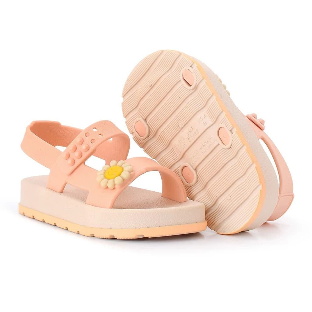 Sandália Baby Menina Florzinha Confortável para Envio Imediato
