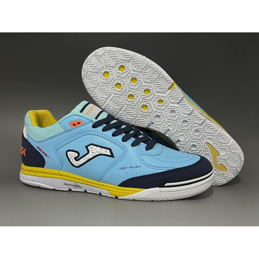 Chuteiras Masculinas De Futsal De Couro Top Flex IC Botas De Futebol De Salão Originais