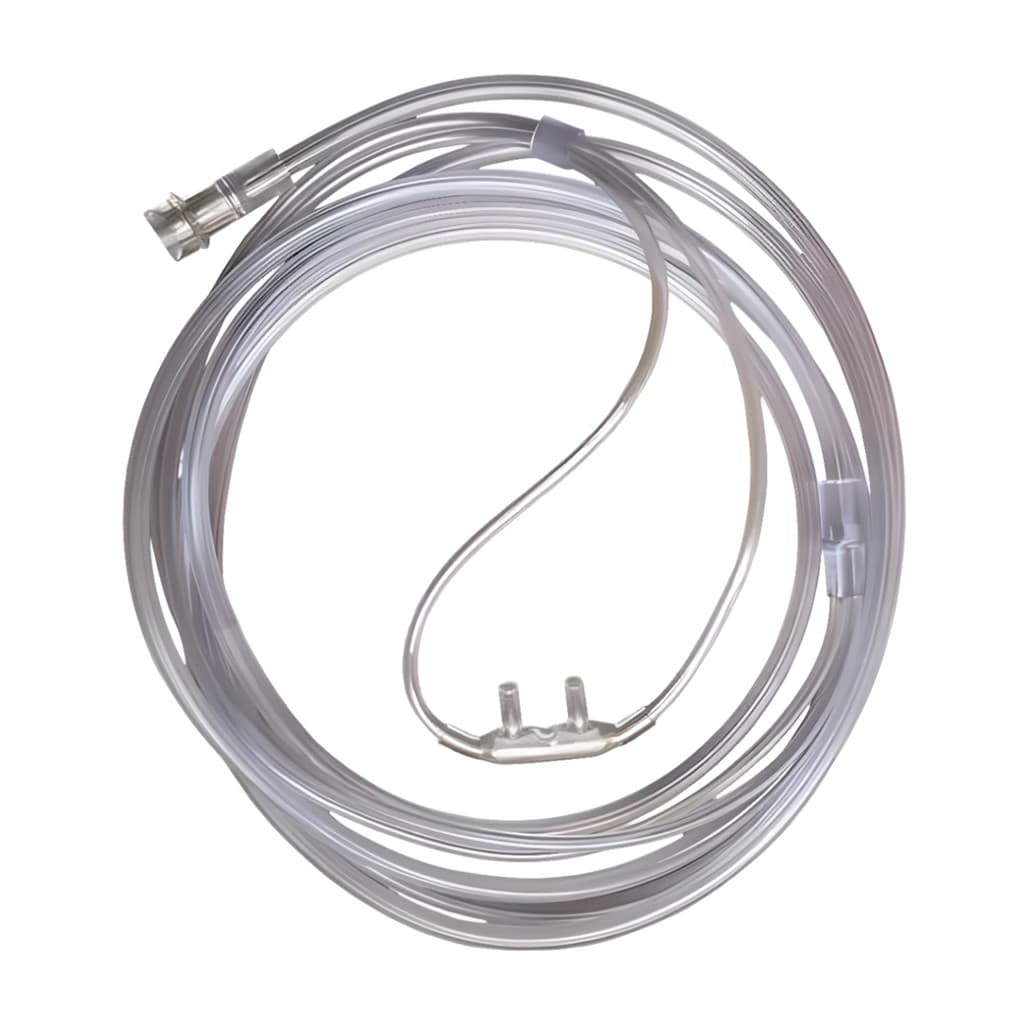 CATETER NASAL OXIGÊNIO CÂNULA O2 ADULTO SILICONE PRONGA ATÓXICA