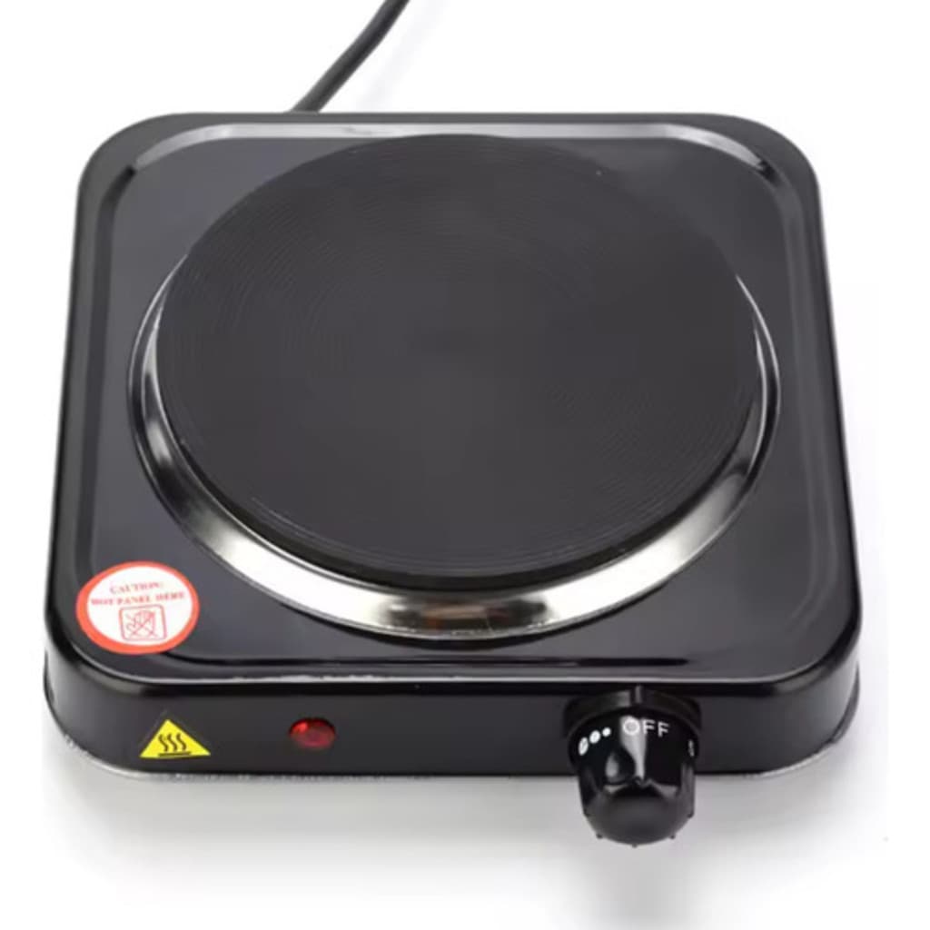 Fogão Elétrico Cooktop 1 Boca Portátil Chapa Ferro Camping 110v