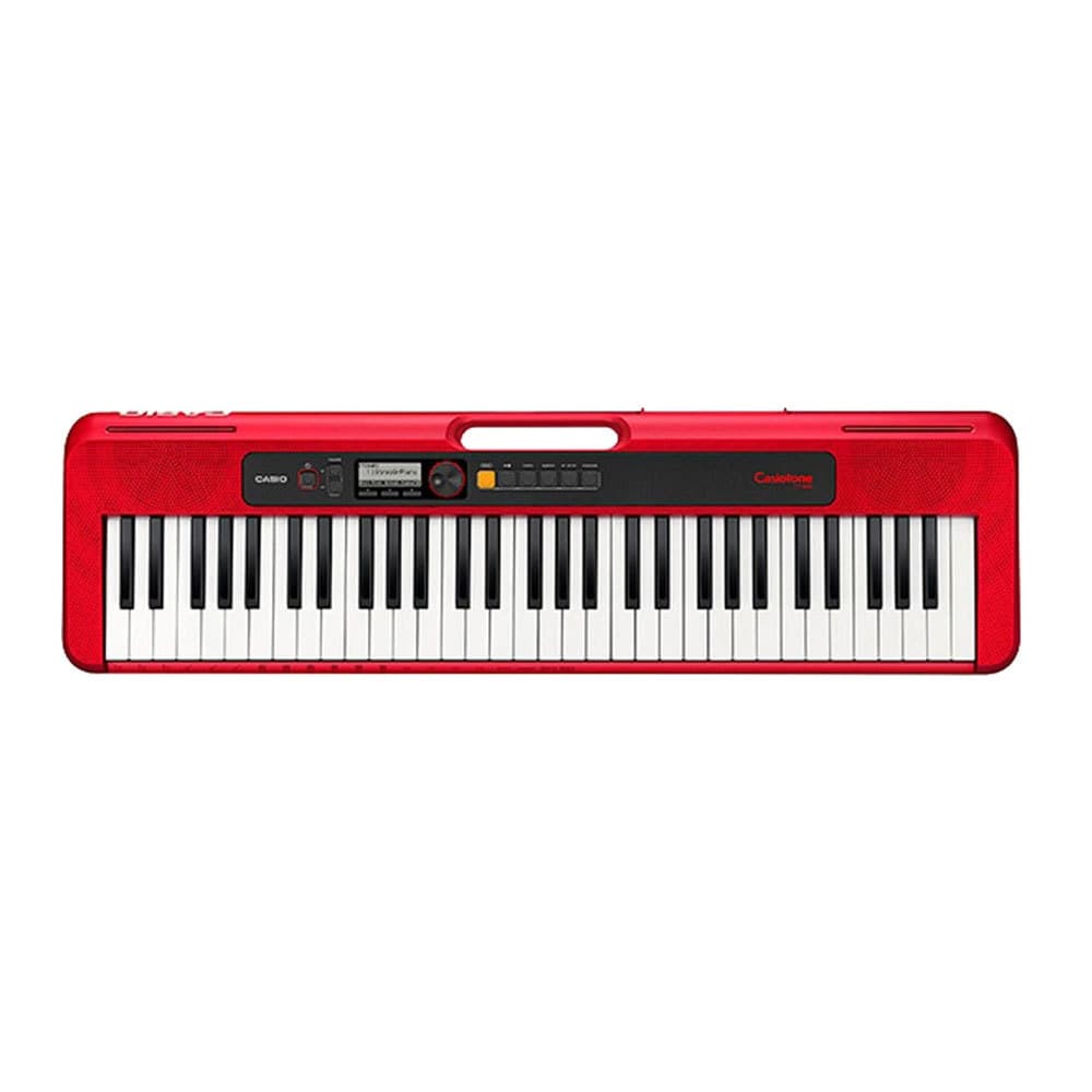 Teclado Musical Casio Casiotone CT-S200RDC2-BR - Vermelho